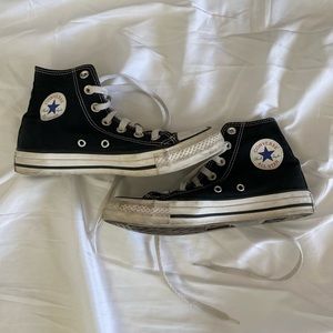 Black Hightop Converse